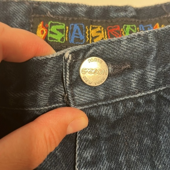 Sasson - vintage, dark wash, high rise ankle, jeans - Picture 2 of 9